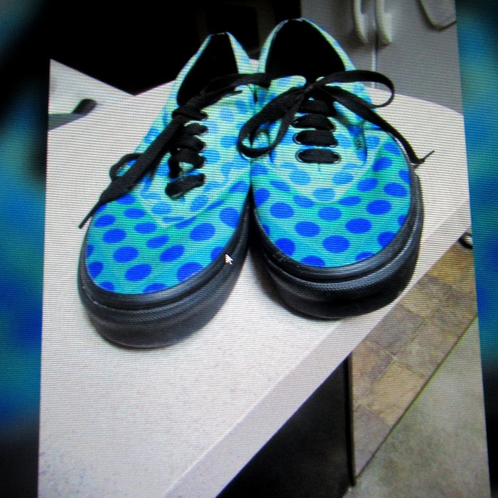 Vans Off The Wall Rare David Bowie Space Oddity Tennis Shoes 9 12 M 11 W Sneaker